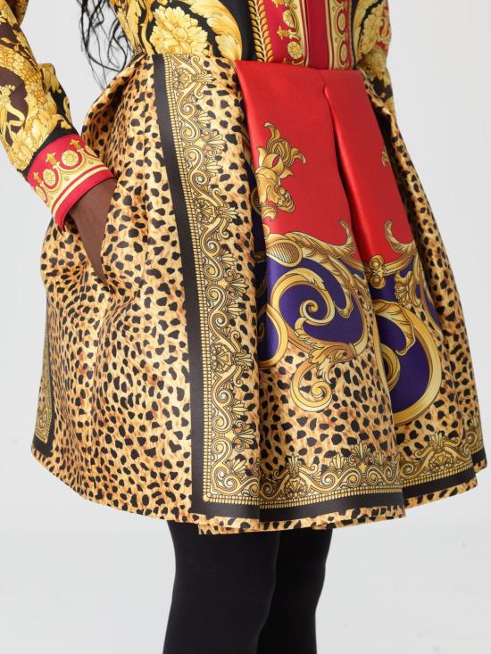 25FW 베르사체 스커트 10219881A16247 5R730 Marine - VERSACE