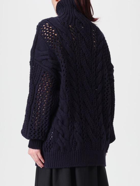 25FW 스포트막스 스웨터 2522366132600 002 Petroleum Blue - SPORTMAX