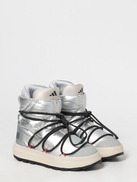 25FW 아디다스 오리지널스 X 문 부츠 레이스업 앵클 부츠 JQ7849 Silver - ADIDAS