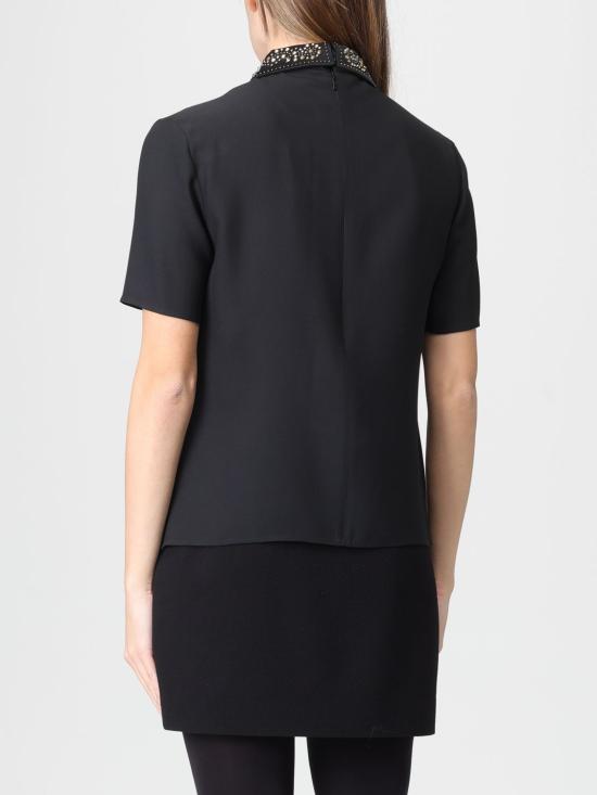 25FW 베르사체 반팔 티셔츠 10221201A12369 1B000 Black - VERSACE