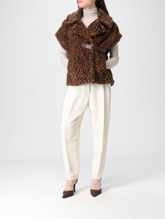 25FW 막스마라 뉴아바보 버클 케이프 2524736172600 001 Natural - MAX MARA