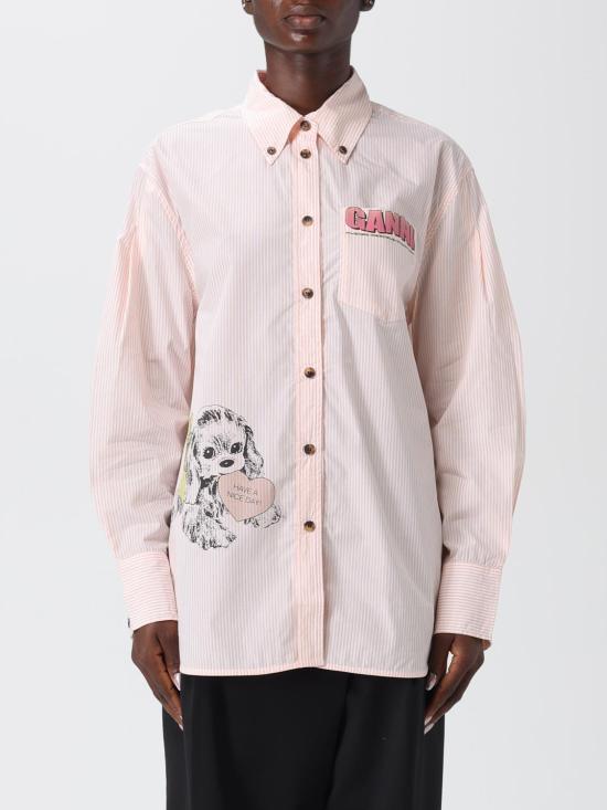 25FW 가니 셔츠 W0898 973 Pink