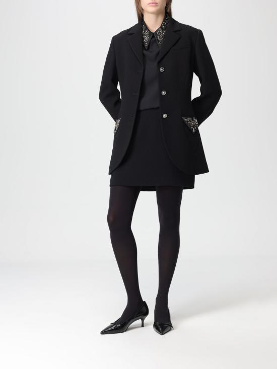 25FW 베르사체 스커트 10217771A12789 1B000 Black - VERSACE