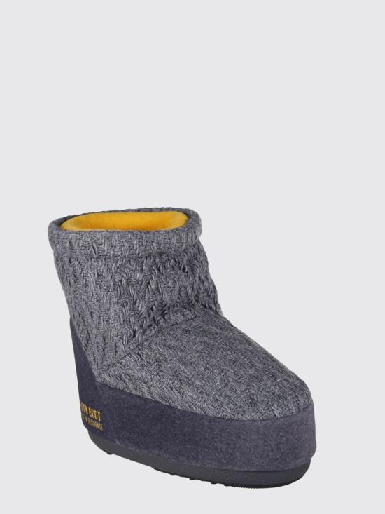 26SS 문부츠 아이콘 나일론 로우 부츠 80D1409750 H019 Grey - MOON BOOT