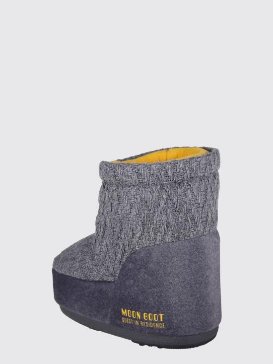 26SS 문부츠 아이콘 나일론 로우 부츠 80D1409750 H019 Grey - MOON BOOT