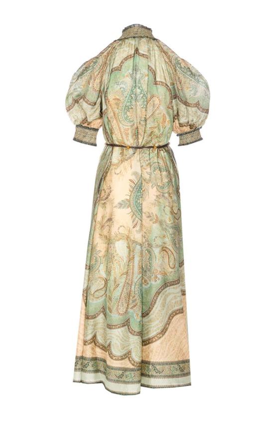 26SS 짐머만 롱 원피스 5581DRS262TPTM GREEN - ZIMMERMANN