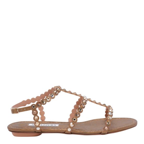 26SS 아쿠아주라 샌들 TQLFLAS0 CYNBRA Brown