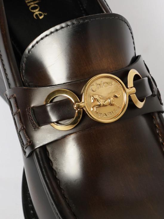 25FW 끌로에 로퍼 CH25W15KUU 230 Brown - CHLOE