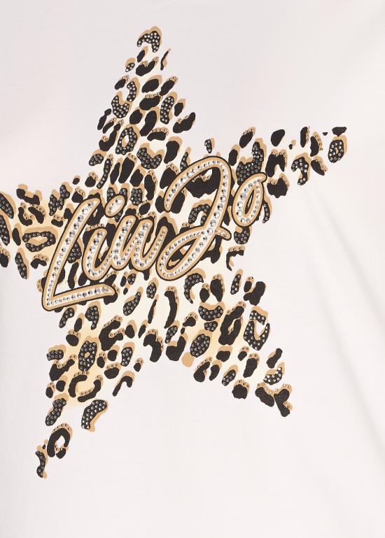 26SS 리우조 반팔 티셔츠 WA6493JS923 P9656 White - LIU JO