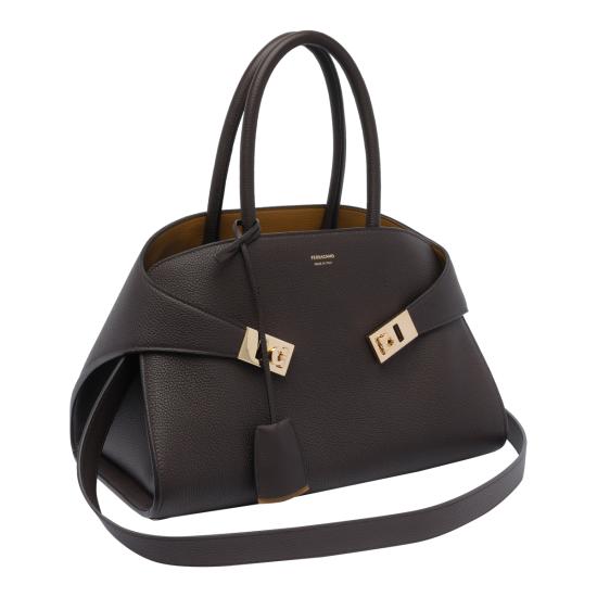 26SS 살바토레 페라가모 토트백 777524 215608TESTA DI MORO Brown - SALVATORE FERRAGAMO