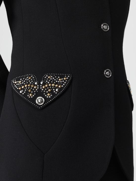 25FW 베르사체 자켓 10221321A12789 1B000 Black - VERSACE