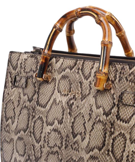 26SS 리우조 토트백 AA6086E1115 P9220 Brown - LIU JO