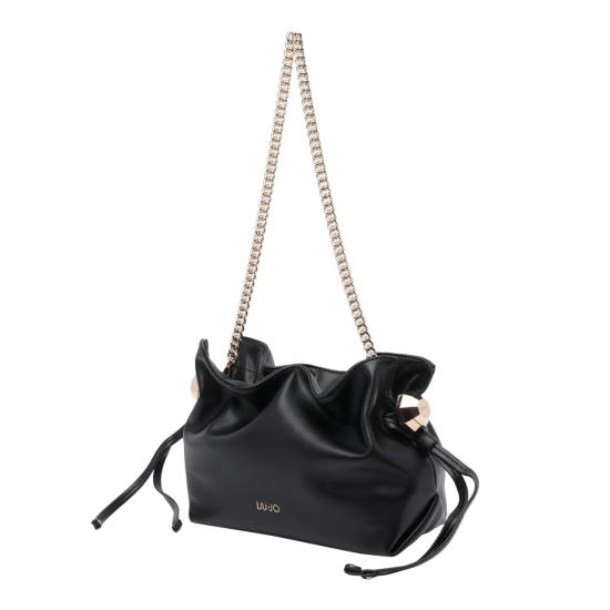 26SS 리우조 숄더백 AA6099E0958 22222 Black - LIU JO