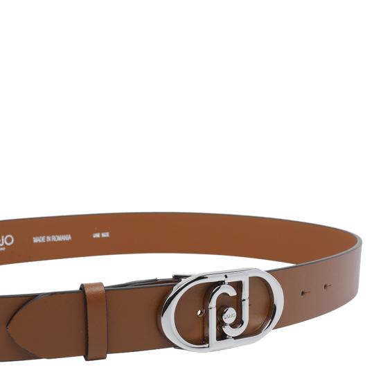 26SS 리우조 레귤러 벨트 AA6231P0414 C3918 Brown - LIU JO