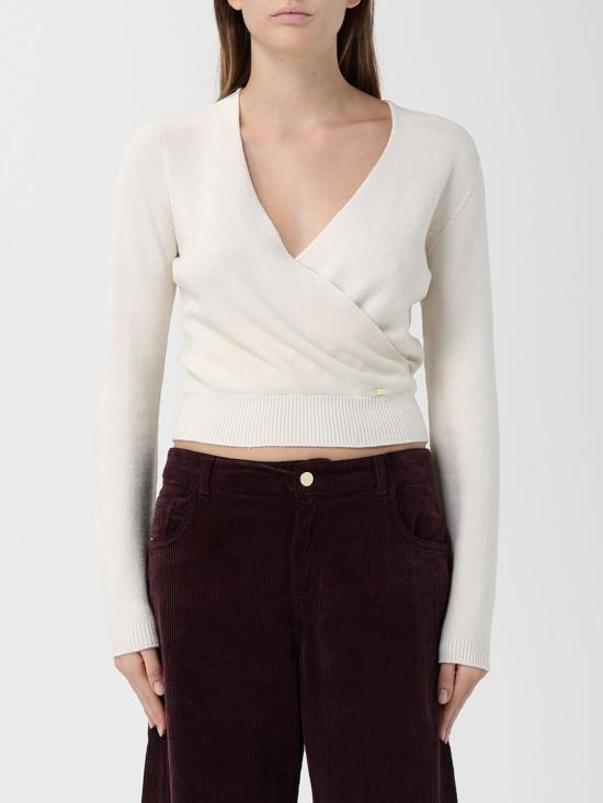 25FW 카오스 스웨터 RIBPT005 1041 Yellow Cream