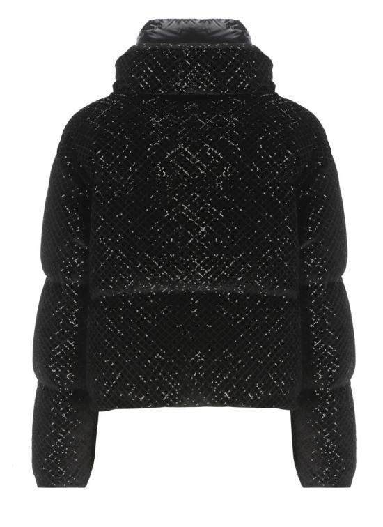 25FW 에르노 벨로아 크롭 다운 자켓 PI002161D127519300 Black - HERNO