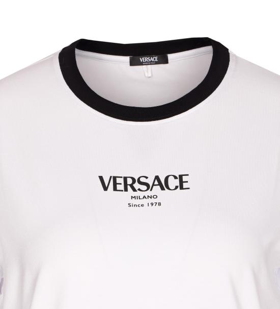 26SS 베르사체 반팔 티셔츠 1022656 1A166852W020 White - VERSACE