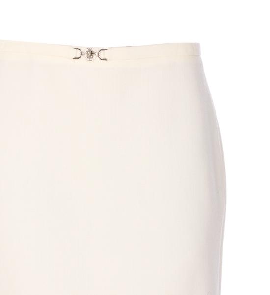 26SS 베르사체 미디 스커트 1023058 1A127891W010 White - VERSACE