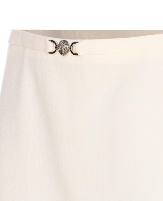 26SS 베르사체 미디 스커트 1023058 1A127891W010 White - VERSACE