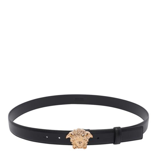 26SS 베르사체 가죽 벨트 1020766 DVTP11B00V Black