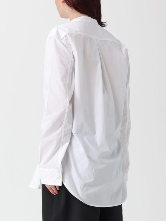 25FW 스튜디오 니콜슨 블라우스 PAMPASNW1684 OPTIC White - STUDIO NICHOLSON