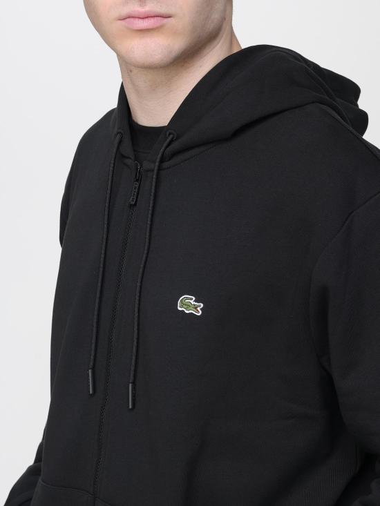 25FW 라코스테 긴팔 티셔츠 SH9809 031 Black - LACOSTE