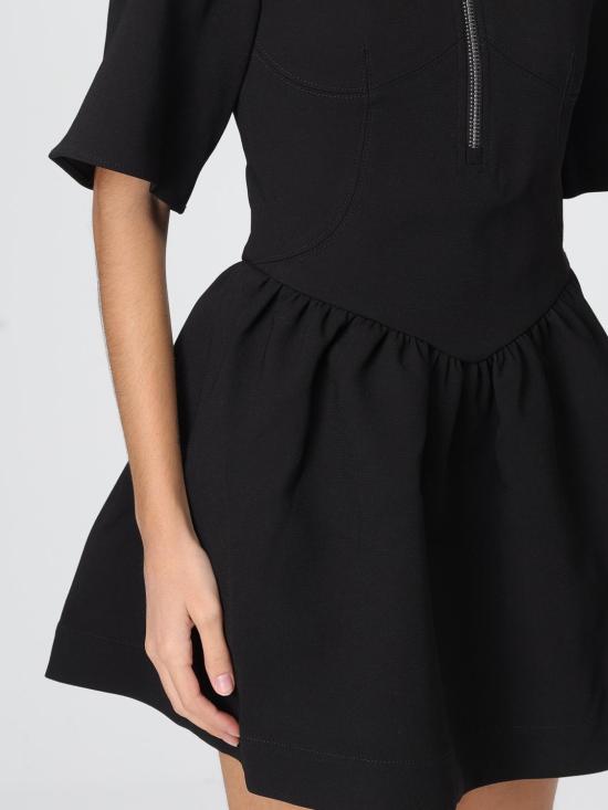 25FW 가니 롱 원피스 W0257 099 Black - GANNI