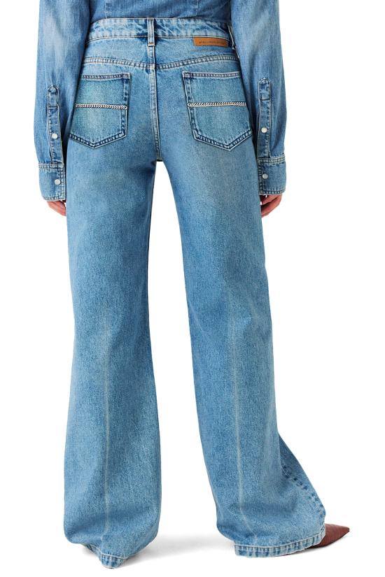 25FW 스텔라 맥카트니 팬츠 6D03583SQH08 4590 Medium vintage blue - STELLA MCCARTNEY