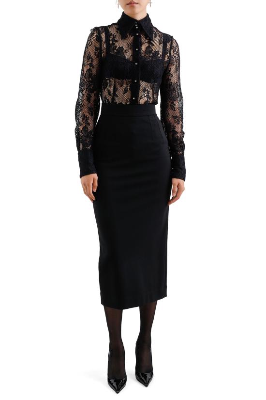 25FW 돌체앤가바나 셔츠 F5P70TILMBI N0000 Black - DOLCE & GABBANA