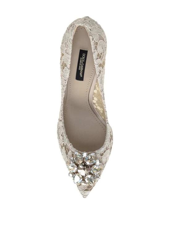 25FW 돌체앤가바나 힐/펌프스 38769 CD0101AL198 96299 WHITE - DOLCE & GABBANA