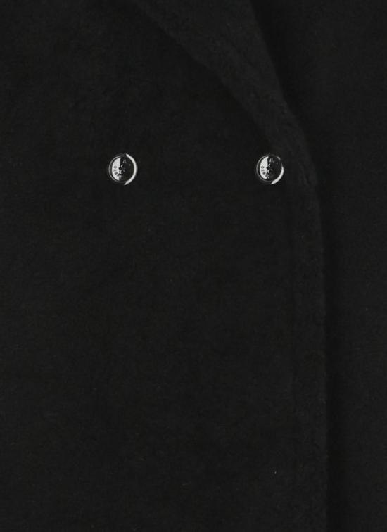 25FW 에르노 멜란지 테디 더블 브레스티드 코트 GC000492D127359300 Black - HERNO