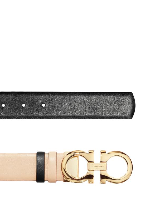 25FW 살바토레 페라가모 벨트 23A564 593873 NEW BISQUE NERO - SALVATORE FERRAGAMO