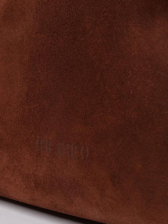 26SS 디 아티코 라 파세지아타 미디엄 탑 핸들 백 250WAH00054LBT007AA 850 Brown - THE ATTICO