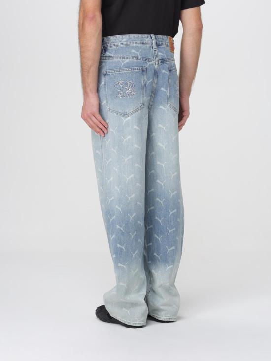 25FW 푸마 데님 팬츠 633428 01 Blue - PUMA