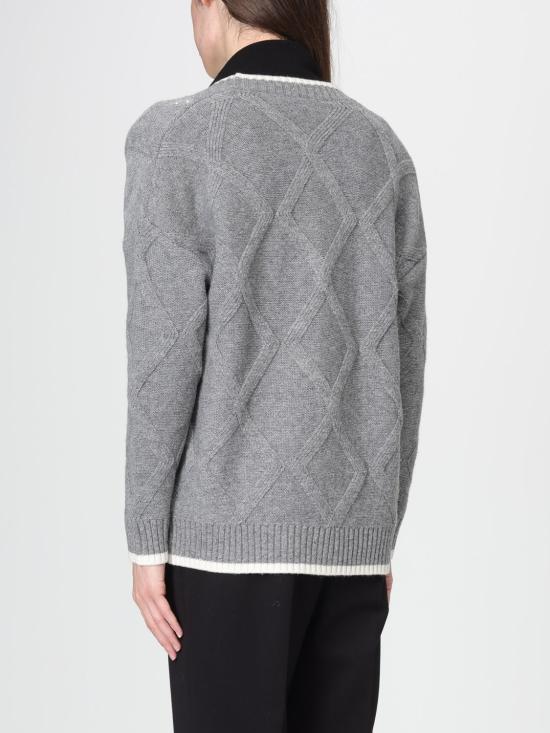 25FW 카오스 가디건 RI1NT080 0058 Grey - KAOS