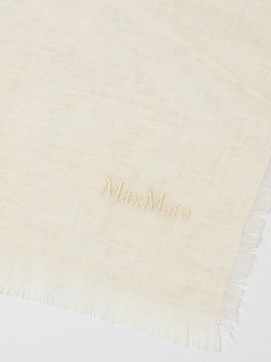 25FW 막스마라 머플러/스카프 4546055106 001 White - MAX MARA