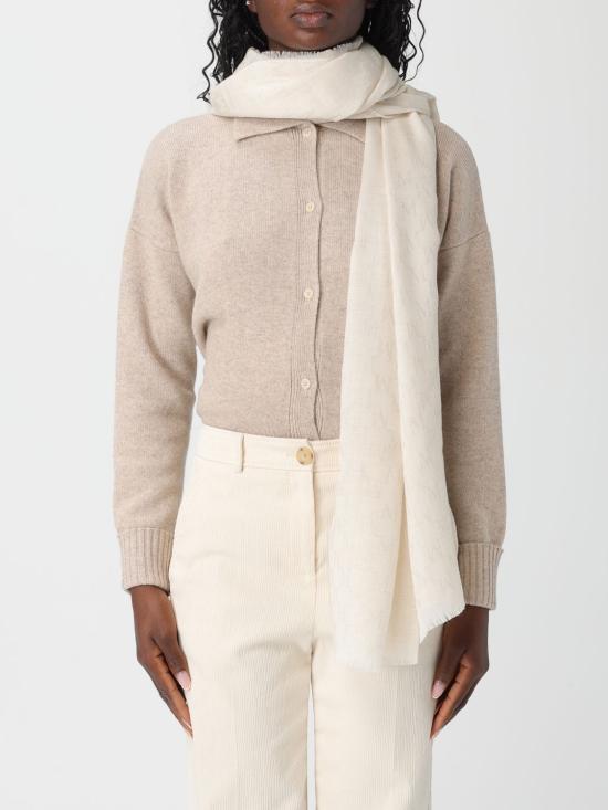 25FW 막스마라 머플러/스카프 4546055106 001 White - MAX MARA