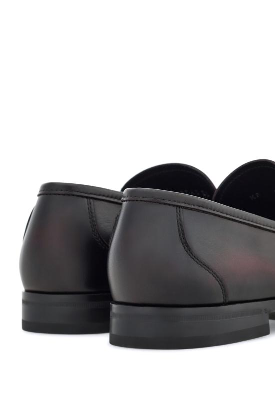 25FW 살바토레 페라가모 간치니 오너먼트 모카신 029457 778788 Cordovan nero - SALVATORE FERRAGAMO