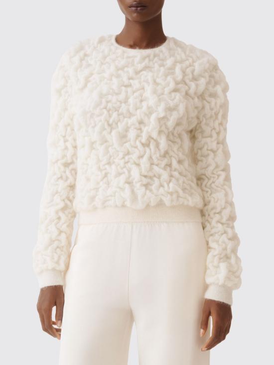 25FW 파비아나 필리피 모헤어 스웨터 MAD225F502D504 0145 Butter