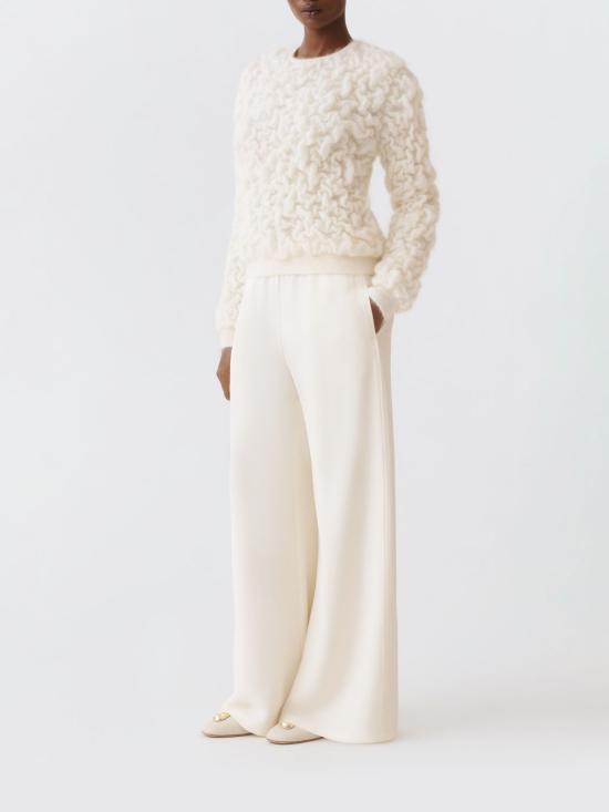 25FW 파비아나 필리피 모헤어 스웨터 MAD225F502D504 0145 Butter - FABIANA FILIPPI