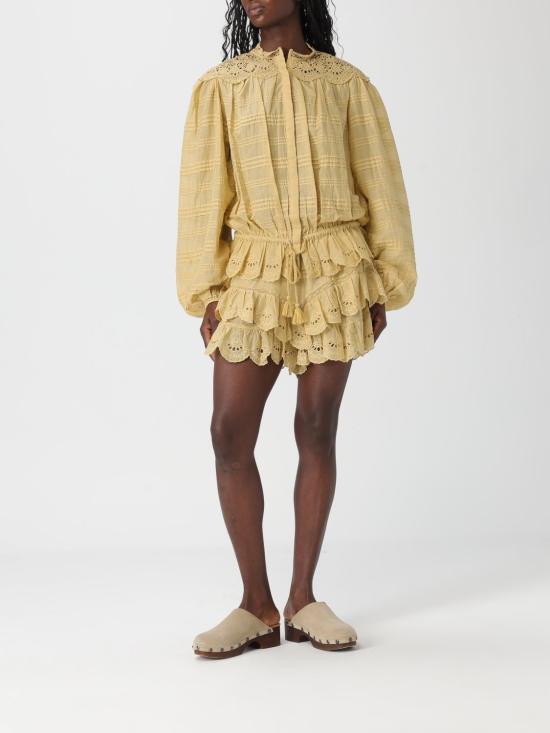 26SS 이자벨마랑에뚜왈 블라우스 HT0767FAD1J05E 10LC Yellow - ISABEL MARANT ETOILE