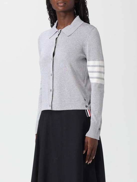 26SS 톰브라운 4바 코튼 셔츠 FKL003AY3036 055 Grey - THOM BROWNE