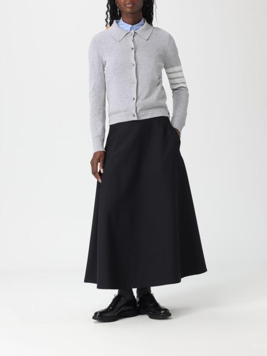 26SS 톰브라운 4바 코튼 셔츠 FKL003AY3036 055 Grey - THOM BROWNE