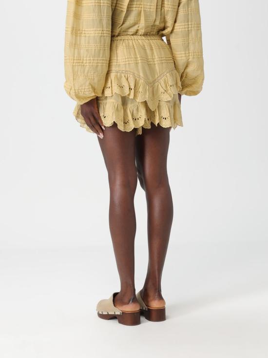 26SS 이자벨마랑에뚜왈 숏 스커트 SH0021FED1J05E 10LC Yellow - ISABEL MARANT ETOILE
