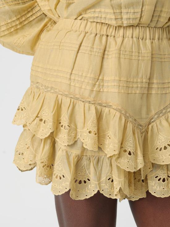 26SS 이자벨마랑에뚜왈 숏 스커트 SH0021FED1J05E 10LC Yellow - ISABEL MARANT ETOILE