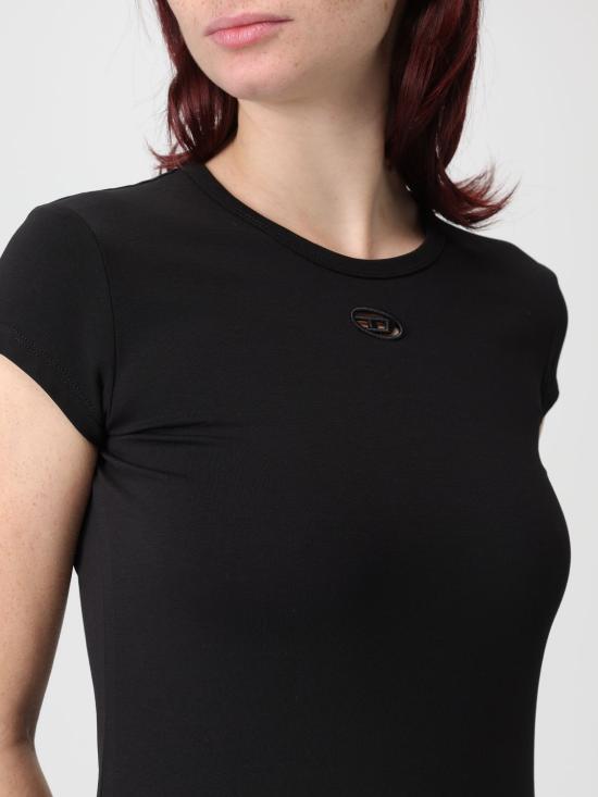 26SS 디젤 반팔 티셔츠 A199120AFAA 9XX Black - DIESEL