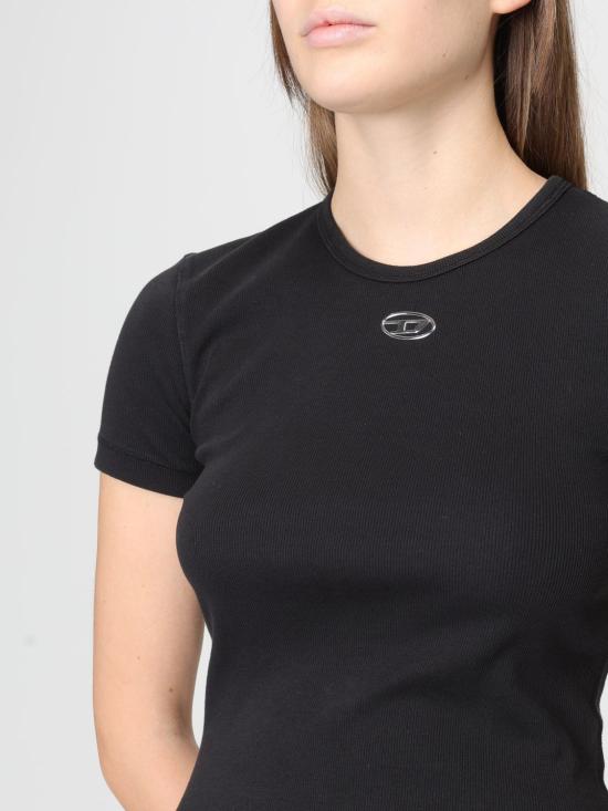 26SS 디젤 반팔 티셔츠 A199100JMBA 900 Black - DIESEL