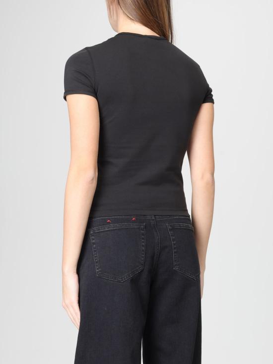 26SS 디젤 반팔 티셔츠 A199170AHQH 900 Black - DIESEL