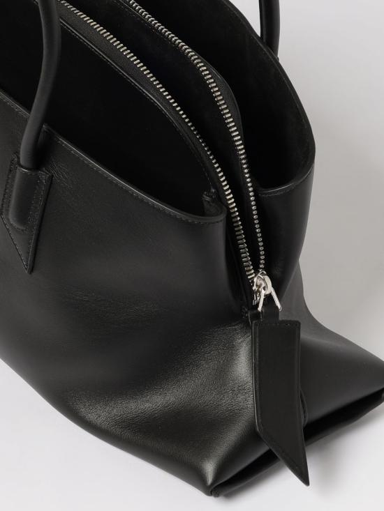 26SS 디 아티코 라 파세지아타 미디엄 탑 핸들 백 250WAH00054LBT019AA 100 Black - THE ATTICO