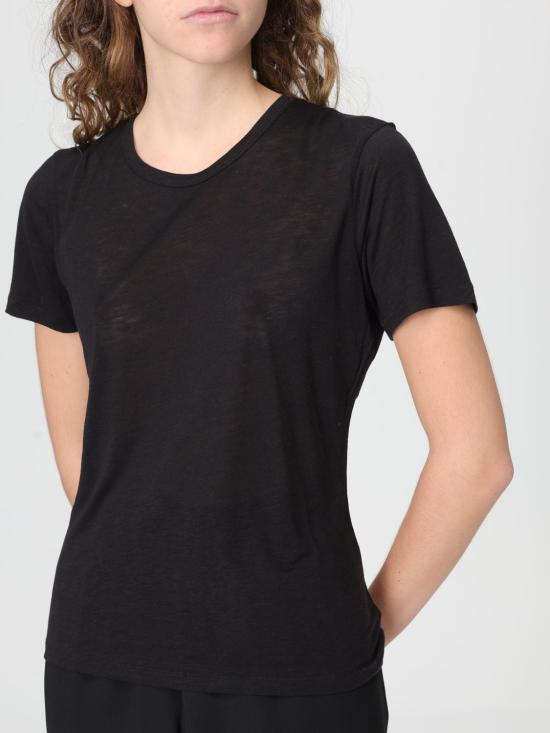 25FW 애니빙 반팔 티셔츠 A0811500 BLK26 Black - ANINE BING